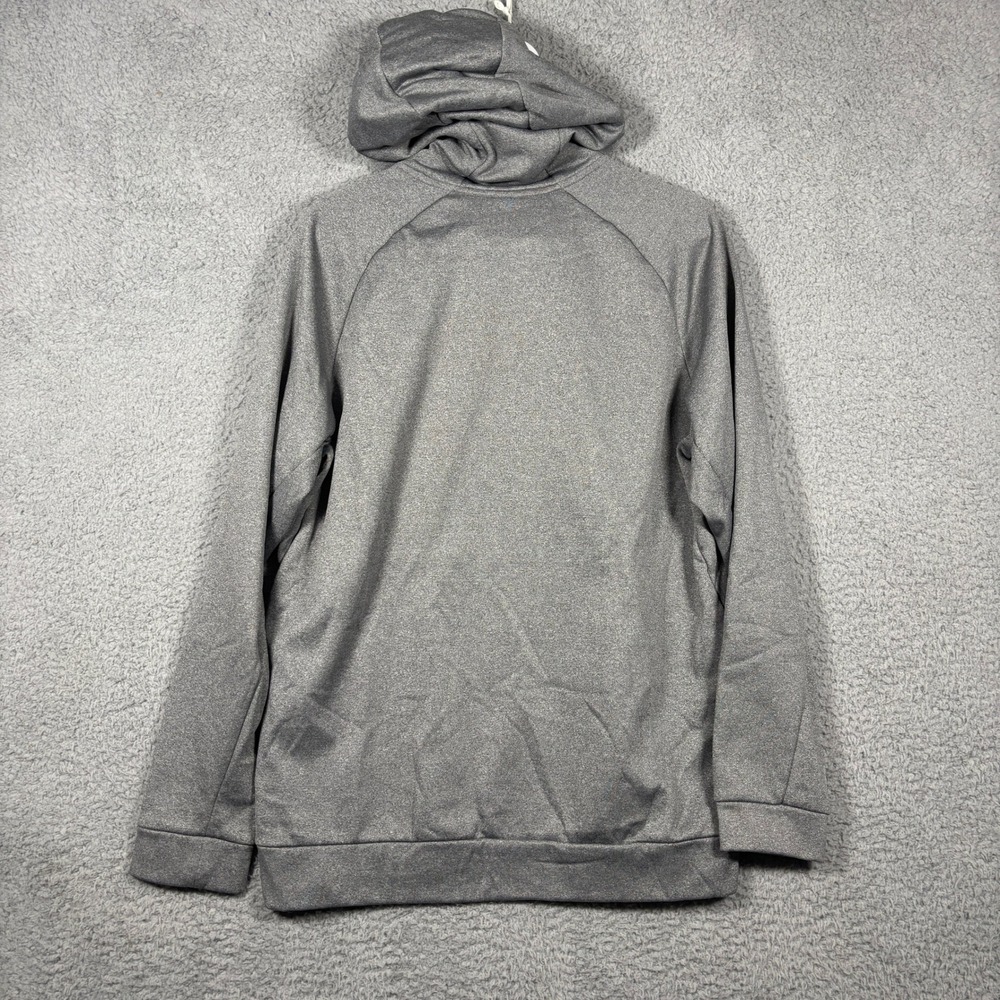 Nike Hoodie Mens L Gray Therma-FIT Camo Swoosh Pullover Athletic Raglan Top - Picture 6 of 9